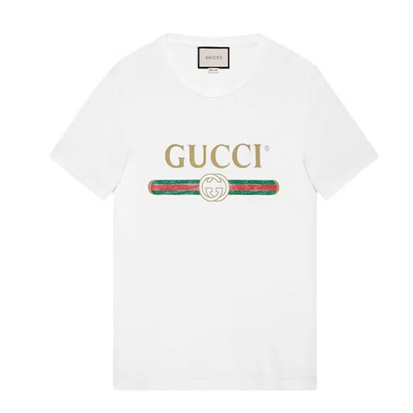 Gucci Logo Washed Print T-shirt AO80056017