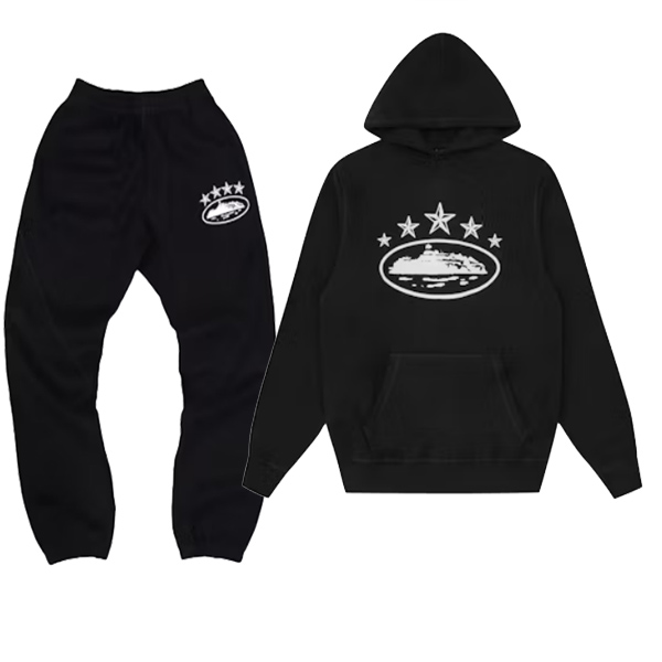 Corteiz 5 Starz Alcatraz Hoodie Set AA20038008 AA15038004