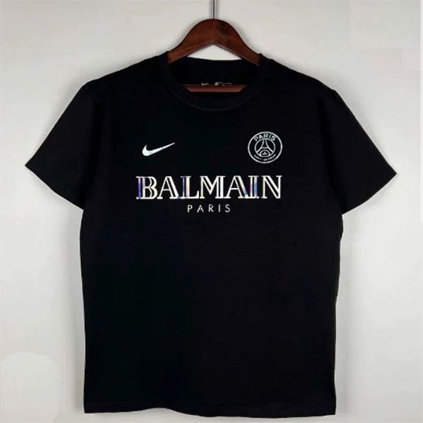 Nike × Soccer Jersey × Vintage  Nike Balmain PSG Soccer Jersey Tee Shirt Y2K AO55077004