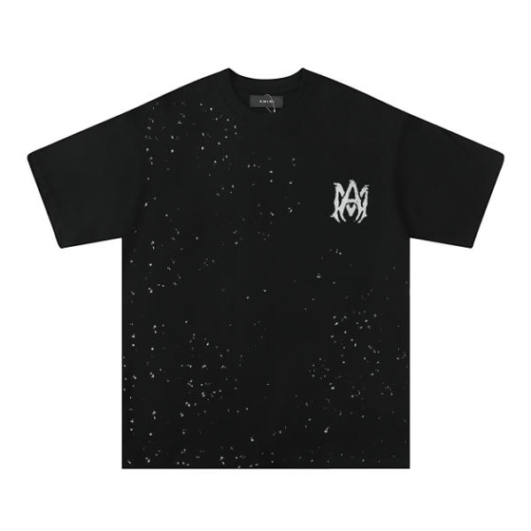 Amiri Logo Printed Crewneck T-Shirt AO58018151