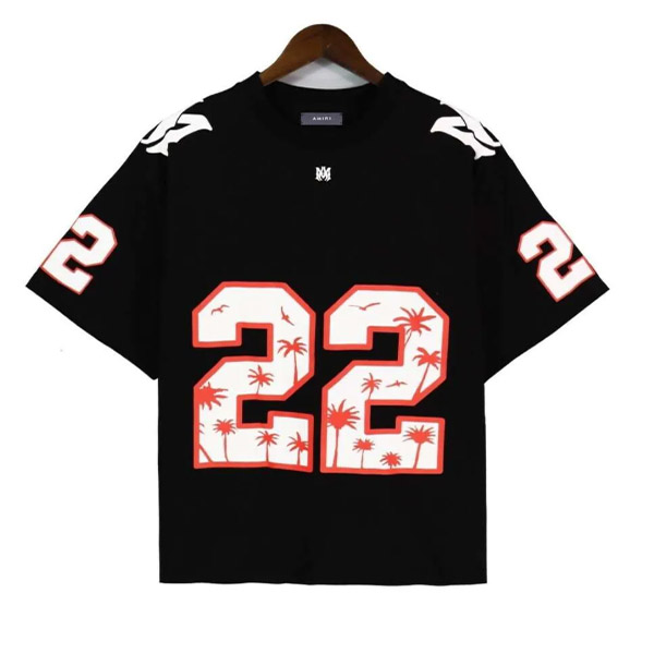 Printed amari amirl amirlies Sports am amis imiri amiiri New men women luxury designer Pure Fashion Clothing Tshirt Casual Cotton Tees Trendy Jersey Tshirt Top OP1J  AO55018203