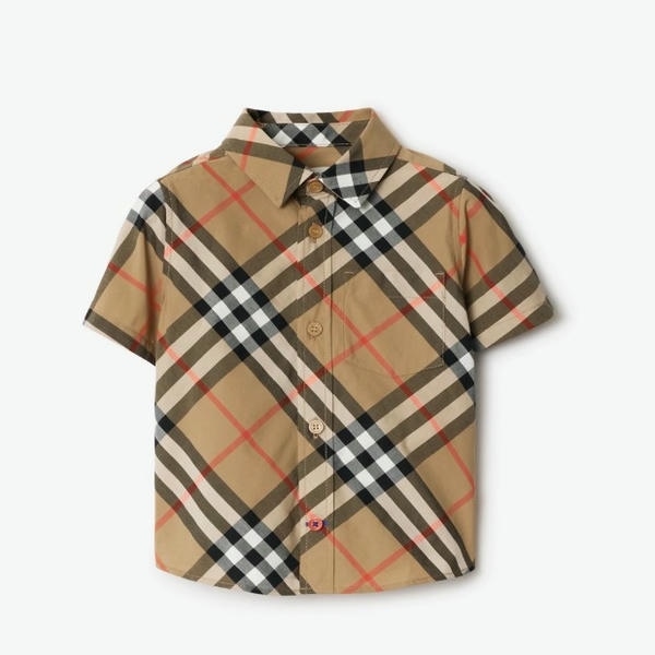 Burberry Check Cotton Shirt AA80040047