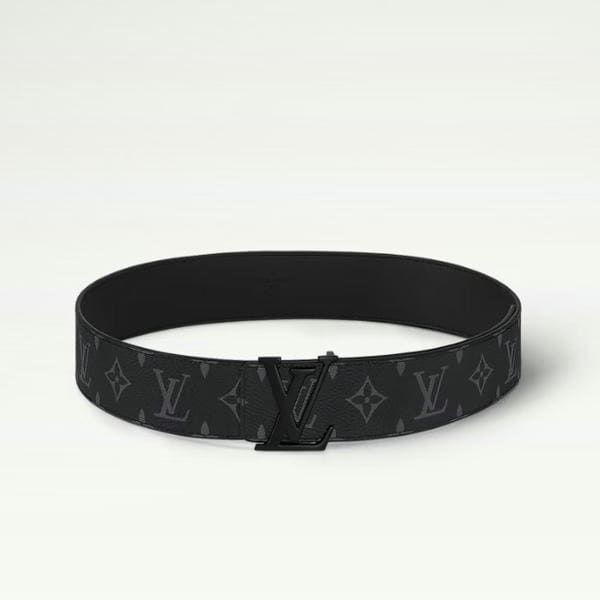LV Initiales 40mm Matte Black Belt DA05207050