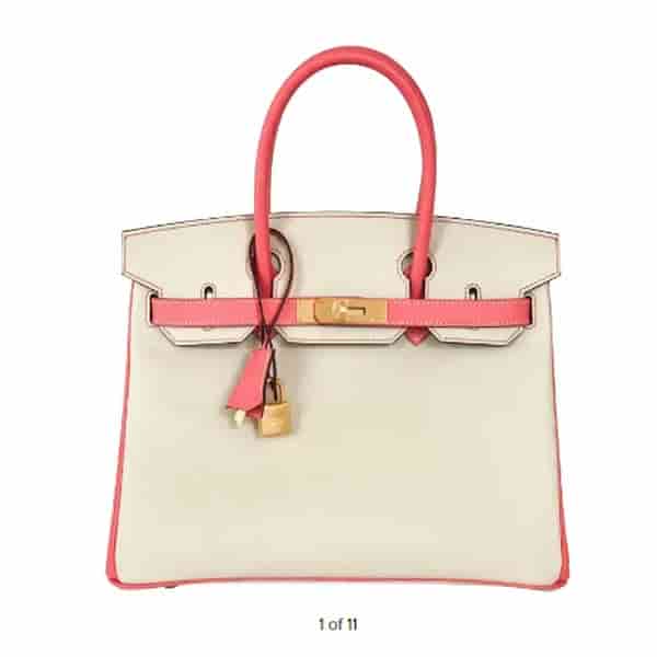 Hermes  Craie Rose Azalea Birkin 30CM Brushed Gold Hardware HSS VIP Order BB55030001