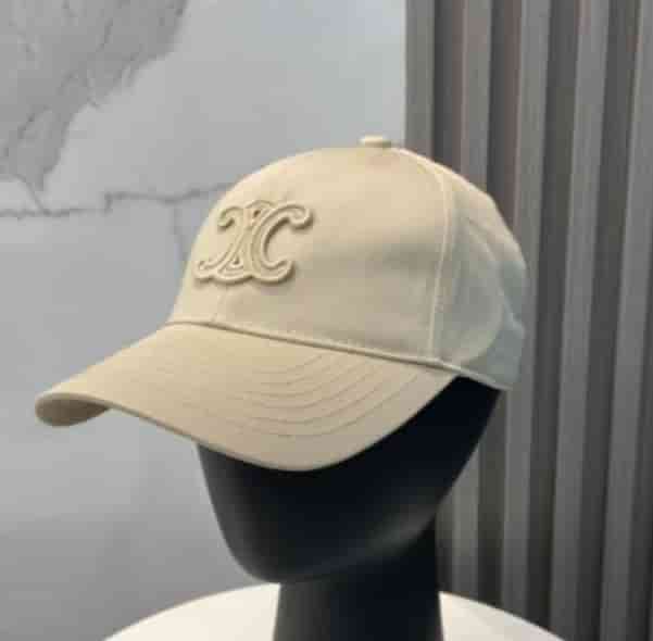 Celine Triomphe Baseball Cap In Cotton DO50348001