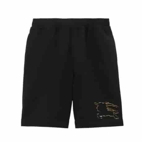 Ralph Lauren EKD-Motif Cotton Shorts Black AO95023074