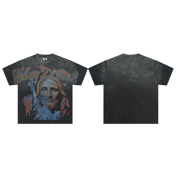 Vale Live Street Fashion Brand Pure Cotton T-shirt AO65108035