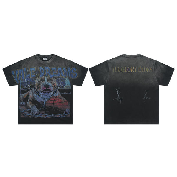 Vale Live White Ink Direct Spray High Quality T-shirt AO68108033
