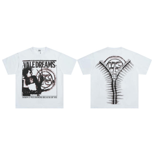 Vale Live American Street Trendy T-shirt AO55108042