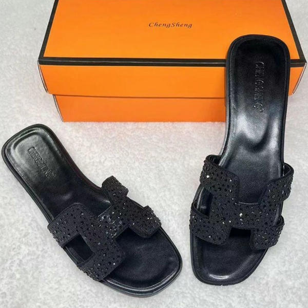 Hermes Oran Sandal shiny CO75290041