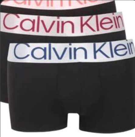 Calvin Klein Mens Underwear Trunks 3 Pack AO40101002