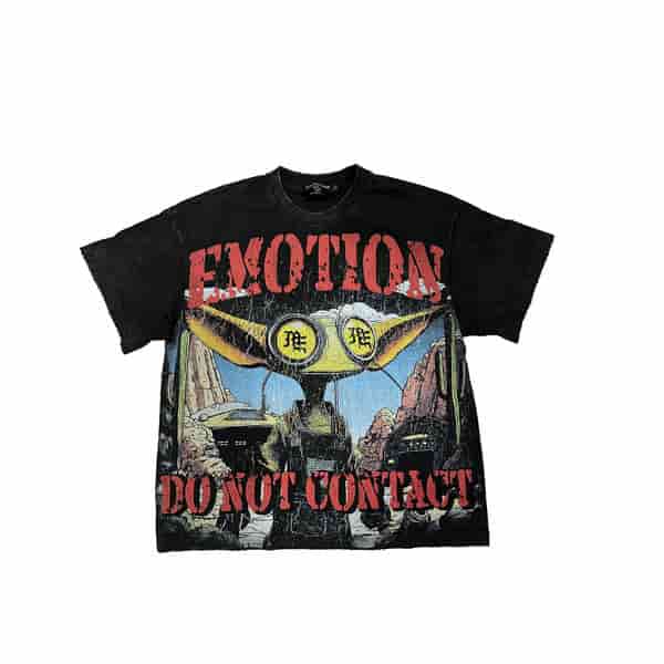MIXED EMOTION Minority Alien Printed T-shirt AO58117011