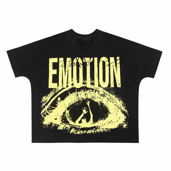 MIXED EMOTION Niche Printed Letter T-shirt AO58117001