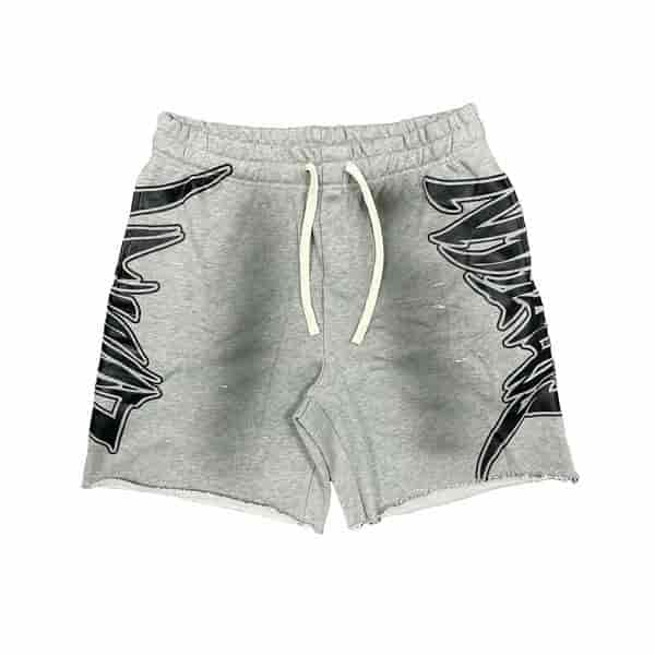 MIXED EMOTION Make Old Side Letter Shorts AO68117016