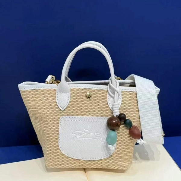 Longchamp Straw Woven Tote Bag BO05033001
