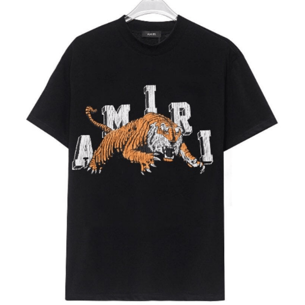 Amiri Tiger Logo Short Sleeved Shirt AO55018335