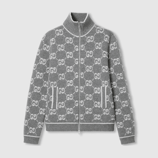 Gucci Classic Stand Up Collar Sweater Jacket AD60056080
