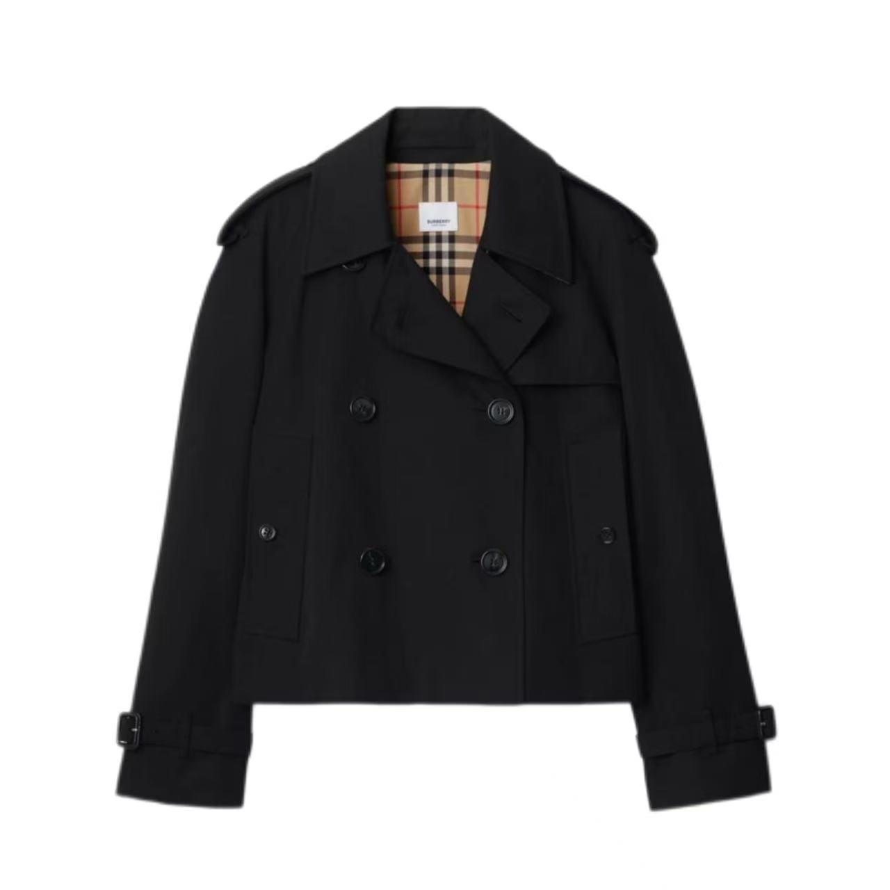 Burberry Double Breasted Short Suit Jacket AC50037089