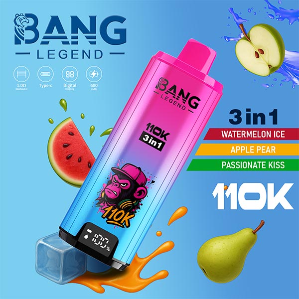 Bang Legend 110K Puffs 3 in 1 E021100801