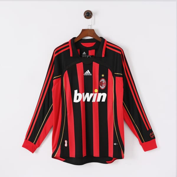 AC Milan 06/07 Home Long Sleeve Jersey F010010321
